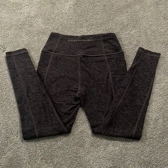 Victoria's Secret Purple Heathered Leggings - Picture 1 of 2